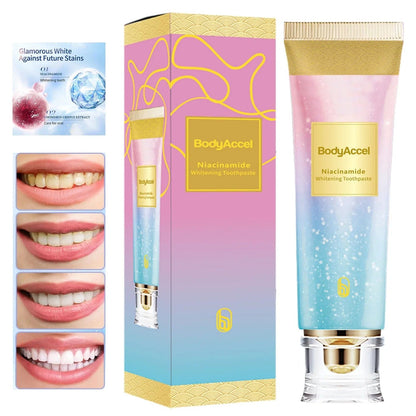 Crystaloxy™️Niacinamide Triple Whitening Toothpaste (Pack Of 2)